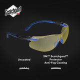 3M S1103SGAF Solus Safety Glasses 1000 Series Anti-Fog Amber Lens Blue/Black Frame ANSI Z87.1 (7100079185) (20 Pack) - 4