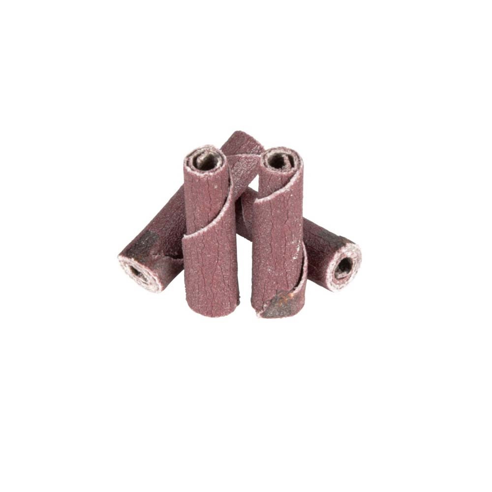 3M 341D Cartridge Roll - 180 Grit, X-Weight Backing - Metal Sanding and Finishing - Die Grinder Abrasives - 1/4" x 1" x 1/8" (7100080024) (100 Pack) - 3