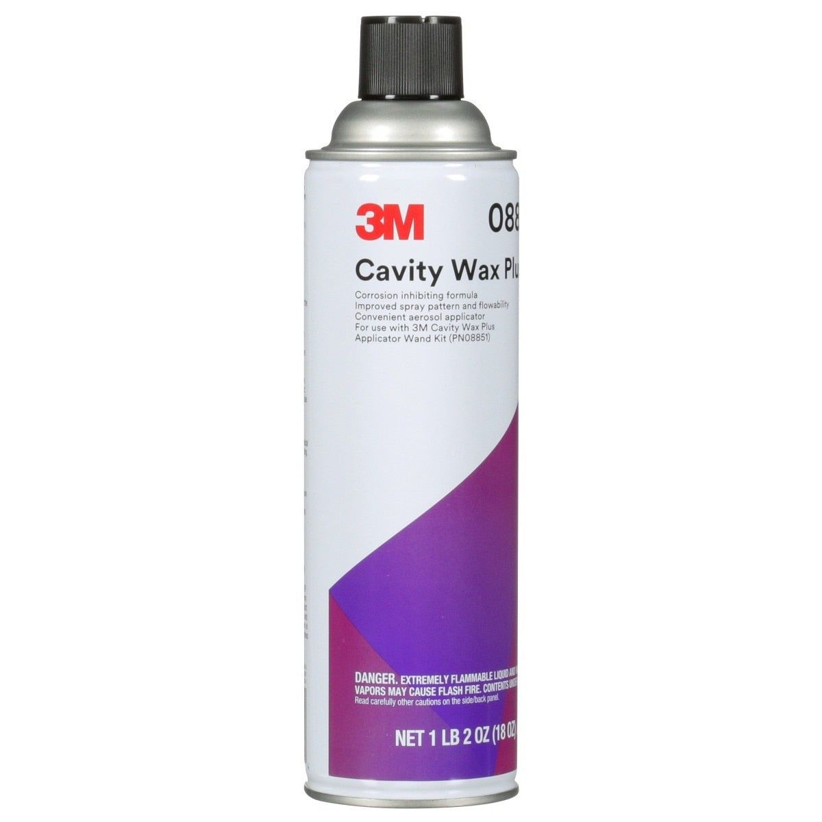 3M 08852 Cavity Wax Plus Aerosol, 18 fl oz, Self-Healing Corrosion Protection (7100081897) (4 Pack) - 2