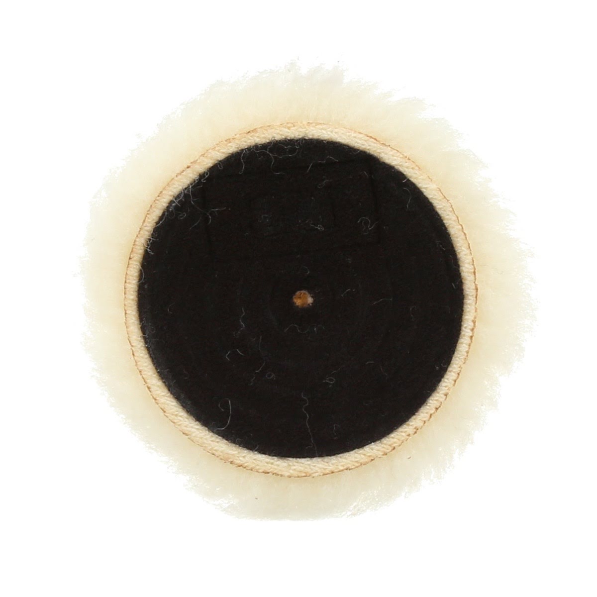 3M 28864 Hookit Knit II Low Lint Wool Buffing Pad, White, 7 in, 1/2 in Pile Height (7100081911) (10 Pack) - 2