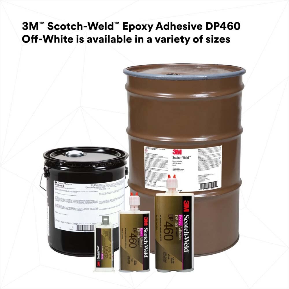 3M DP460 Scotch-Weld Epoxy Adhesive Off-White 400 mL Duo-Pak (7100082563) - 6