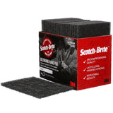 3M HP-HP 7446 Scotch-Brite Blending Hand Pad, SiC Medium, Gray, 6 in x 9 in (7100082599) (20 Pack) - 4
