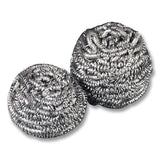 3M 84 Scotch-Brite Stainless Steel Scrubber , heavy-duty metal scrub ball for pots, pans and grills (7100083743) (12 Pack) - 5
