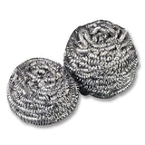 3M 7100083743 Scotch-Brite Stainless Steel Scrubber 84, heavy-duty metal scrub ball for pots, pans and grills (1.75 oz, 12/Case) - 5