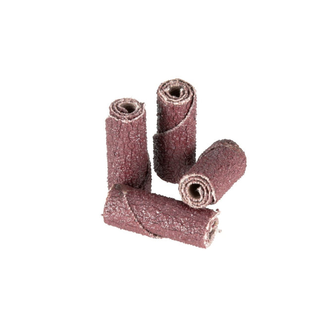 3M 341D Cartridge Roll, Aluminum Oxide 60 Grit Closed Coat, X Weight Cloth Backing, Brown, 3/8 in x 1 in x 1/8 in Straight (7100085782) (100 Pack)