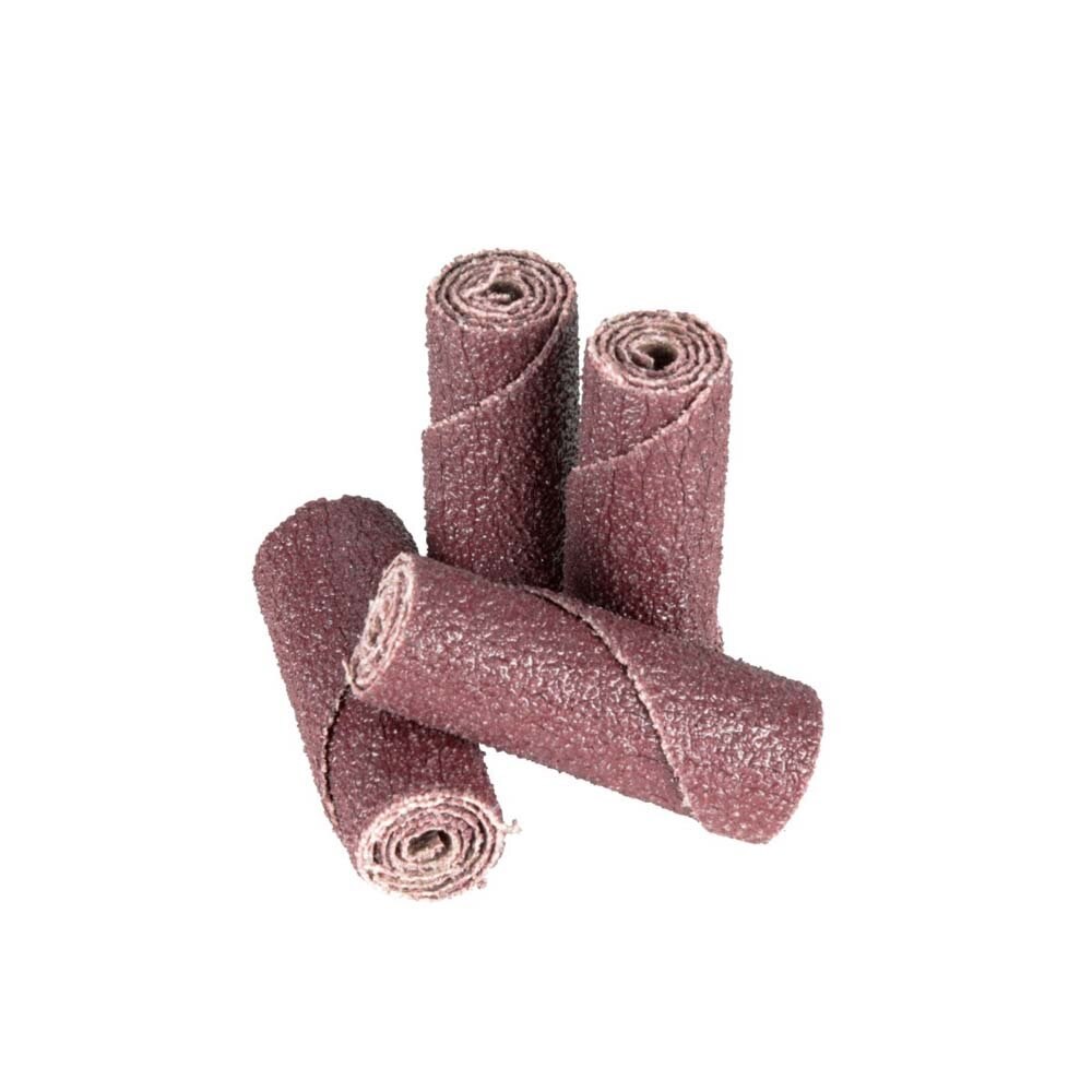 3M 7100086095 Cartridge Roll 341D - 60 Grit, X-Weight Backing - Metal Sanding and Finishing - Die Grinder Abrasives - 1/2" x 1.5" x 1/8" (100 Pack) - 3