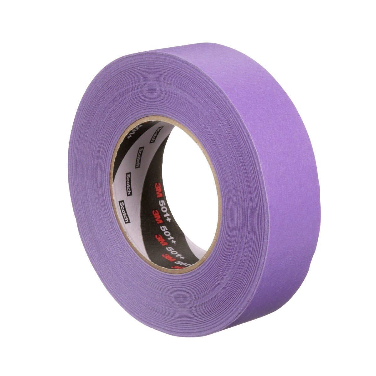 3M 501+ Specialty High Temperature Masking Tape, Purple, 36 mm x 55m, 6.0 mil (7100086190) (24 Pack) - 7