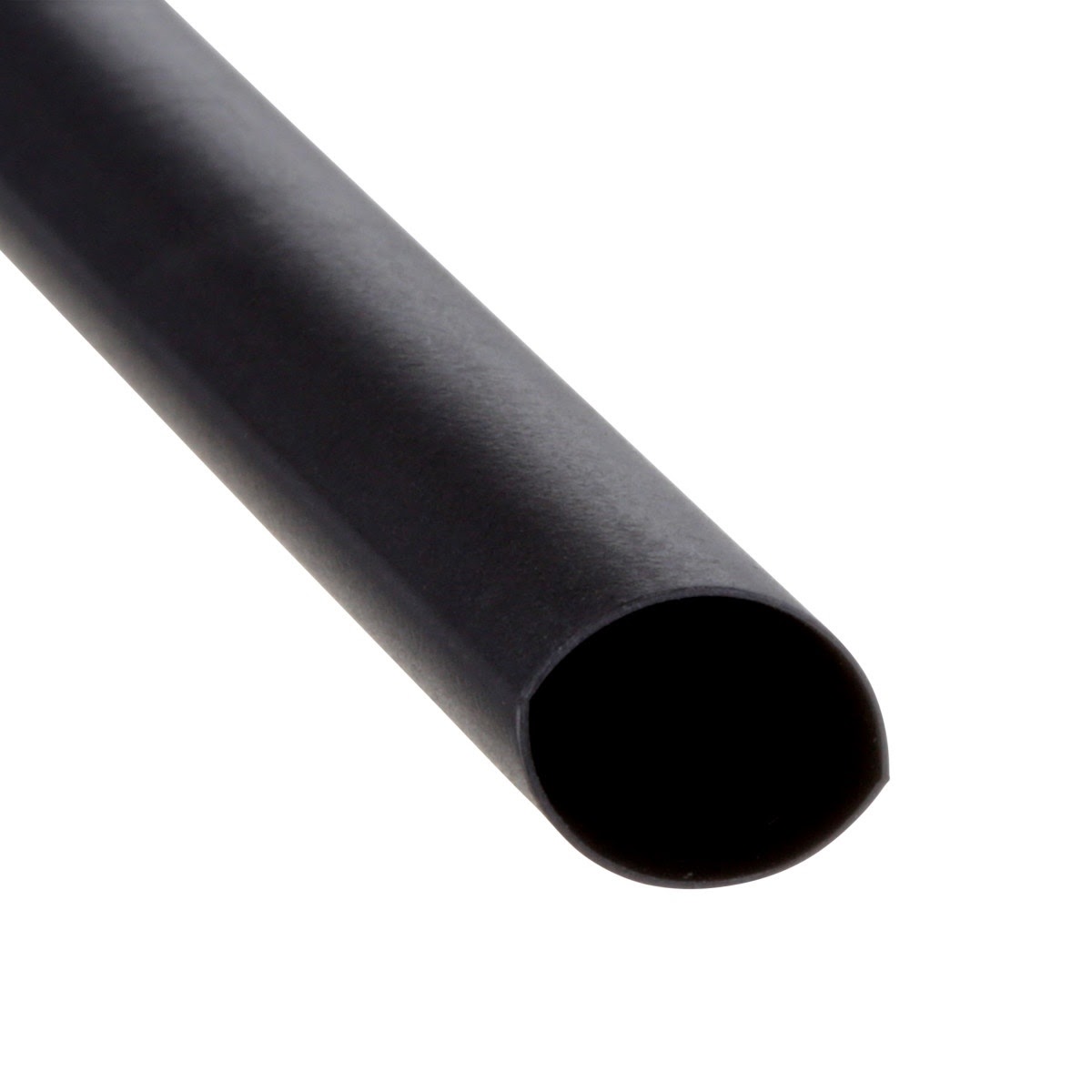 3M FP-301-3/8-48"-Black Heat Shrink Thin-Wall Tubing, 48 in Length (7100086437) (125 Pack) - 4