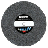 3M DP-UW Scotch-Brite Deburr & Finish PRO Unitized Wheel, 6C Medium+, 6 in x 1/4 in x 1 in (7100088614) (8 Pack)