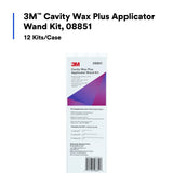 3M Cavity Wax Plus Applicator Wand Kit, 360 Degree Nozzles, Corrosion Protection, Collision Repair (08851) (7100088894) (12 Pack) - 3