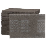 3M HP-HP 7448 Scotch-Brite Ultra Fine Hand Pad, SiC, Gray, 6 in x 9 in (7100089226) (60 Pack)