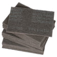 3M HP-HP 7448 Scotch-Brite Ultra Fine Hand Pad, SiC, Gray, 6 in x 9 in (7100089226) (20 Pack) - 2