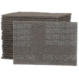 3M HP-HP 7448 Scotch-Brite Ultra Fine Hand Pad, SiC, Gray, 6 in x 9 in (7100089226) (60 Pack) - 4