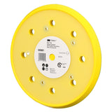 3M 05581 Stikit Abrasive Disc Back-up Pad, Dust Free, PSA, Yellow, 8 in (7100089474) - 2