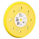 3M 05581 Stikit Abrasive Disc Back-up Pad, Dust Free, PSA, Yellow, 8 in (7100089474) - 3