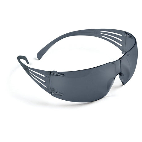 3M SF202AFP SecureFit Safety Glasses, Anti-Fog Plus Anti-Scratch, Gray Lens, Gray Frame (7100090616) (400 Pack)