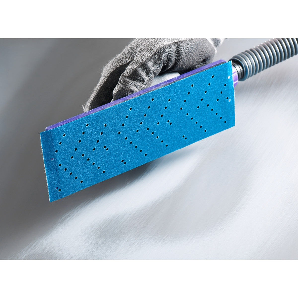 3M 321U Hookit Blue Abrasive Sheet Roll, Multi-hole, 400 Grit, 2.75 in x 13 yd (36196) (7100091074) (4 Pack) - 3