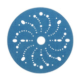 3M 321U 36176 Hookit Blue Abrasive Disc, Multi-Hole, 6 in, 180 Grade (7100091094) (200 Pack) - 3