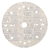 3M 321U 36176 Hookit Blue Abrasive Disc, Multi-Hole, 6 in, 180 Grade (7100091094) (200 Pack) - 6