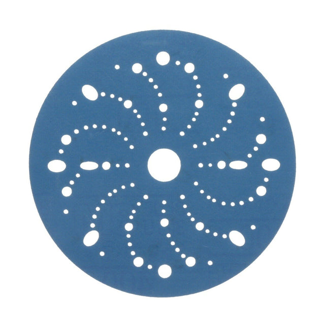 3M 321U 36181 Hookit Blue Abrasive Disc, Multi-Hole, 6 in, 400 Grade (7100091098) (200 Pack)
