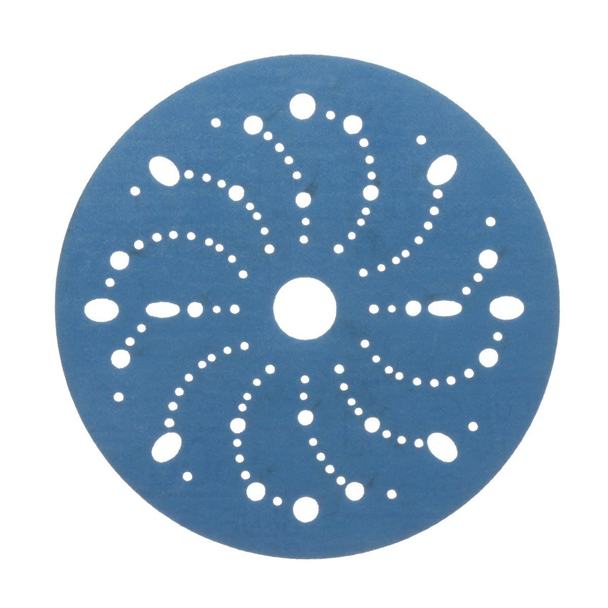 3M 321U 36182 Hookit Blue Abrasive Disc, 6 in, 500, Multi-hole (7100091099) (200 Pack)