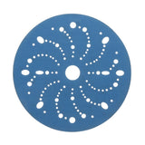 3M 321U 36183 Hookit Blue Abrasive Multi-Hole Disc, 6 in, 600 Grade, Paint and Blend Preparation (7100091110) (200 Pack)