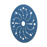 3M 321U 36183 Hookit Blue Abrasive Multi-Hole Disc, 6 in, 600 Grade, Paint and Blend Preparation (7100091110) (200 Pack) - 4