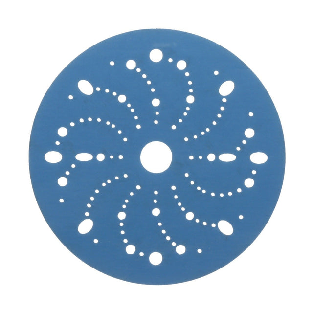 3M 321U 36184 Hookit Blue Abrasive Disc, Multi-Hole, 6 in, 800 Grit (7100091111) (200 Pack)