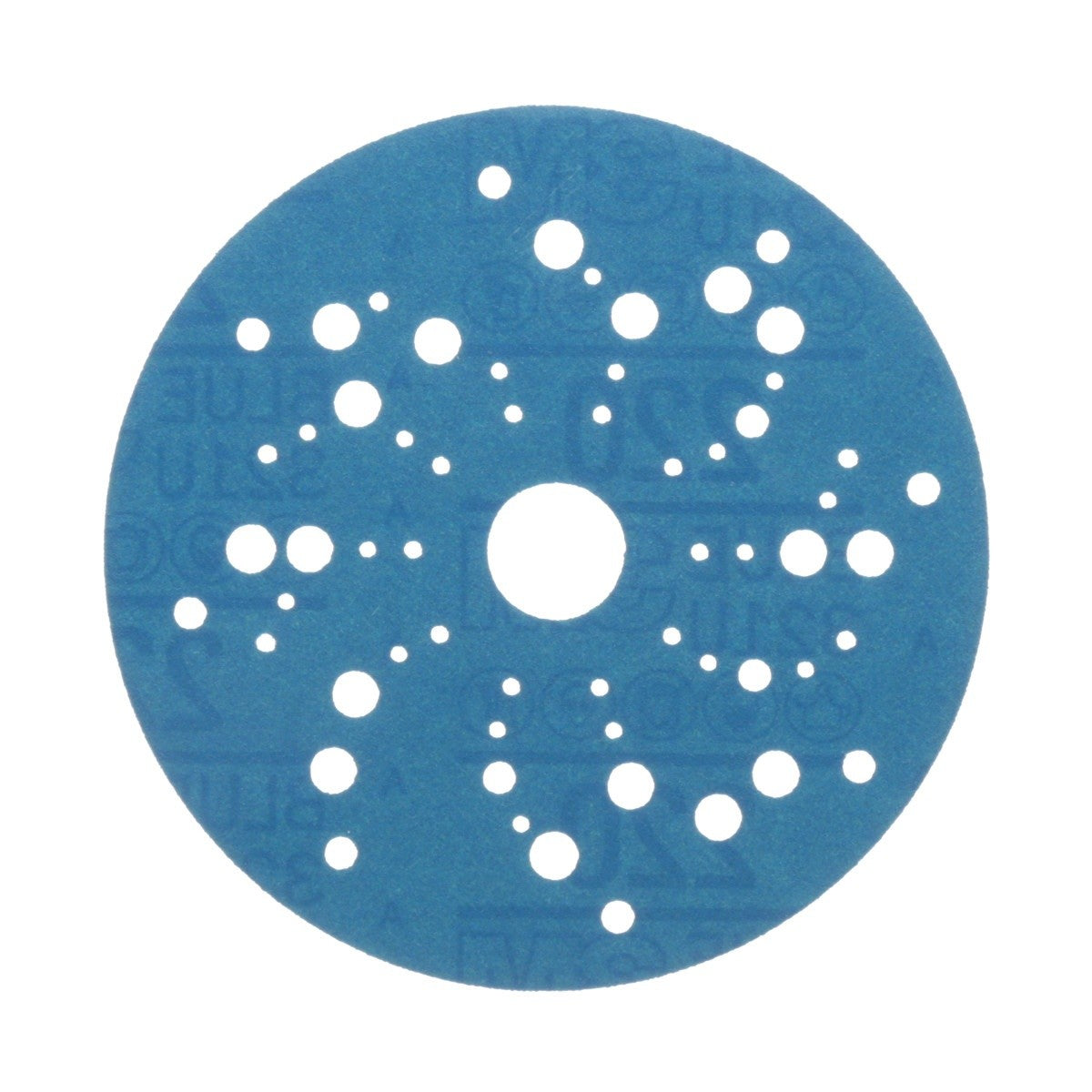 3M 321U 36162 Hookit Blue Abrasive Disc, Multi-Hole, 5 in, 220 Grade (7100091236) (200 Pack)