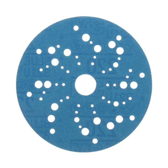 3M 321U 36162 Hookit Blue Abrasive Disc, Multi-Hole, 5 in, 220 Grade (7100091236) (200 Pack)