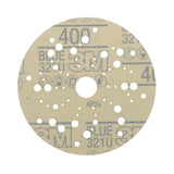 3M 321U 36166 Hookit Blue Abrasive Disc, 400 Grit, Multi-Hole, 5 in Diameter (7100091239) (200 Pack) - 5