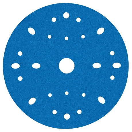 3M 321U 36170 Hookit Blue Abrasive Disc, Multi-hole, 6 in, 40 Grit (7100091243) (200 Pack)