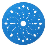 3M 321U 36172 Hookit Blue Abrasive Disc, Multi-Hole, 6 in, 80 Grade (7100091244) (200 Pack) - 3