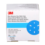 3M 321U 36142 Hookit Blue Abrasive Disc, Multi-hole, 3 in, 80 Grit (7100091341) (200 Pack) - 6