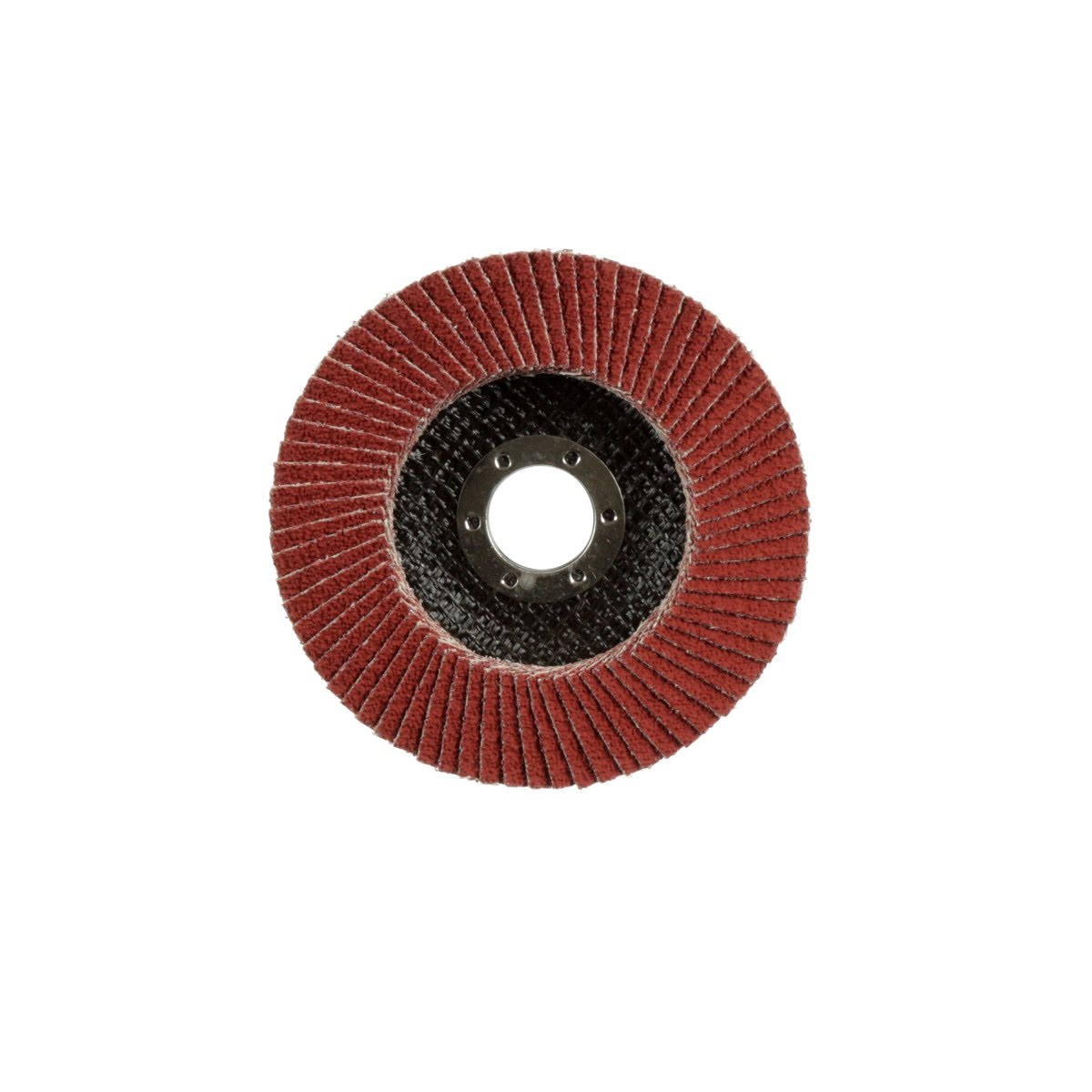 3M 967A Cubitron II Flap Disc, T27, 40+, Maroon, 4-1/2 in x 7/8 in, Medium Pressure Applications (7100094358) (10 Pack)
