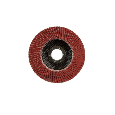 3M 967A Cubitron II Flap Disc, T27, 40+, Maroon, 4-1/2 in x 7/8 in, Medium Pressure Applications (7100094358) (10 Pack)