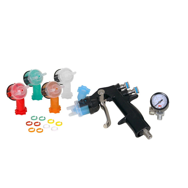 3M 16578 Accuspray ONE Spray Gun Kit, (7100096182) (4 Pack)