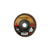 3M 967A Cubitron II Flap Disc , 60+, T29, 4 in x 5/8 in, Medium Pressure Applications, Light Deburring, Scale Removal, Oxide Removal, Surface Prep (7100097650) (10 Pack)