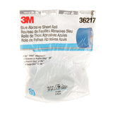 3M 321U Blue Abrasive Stikit Sheet Roll, 80 Grit, No Hole, 2.75 in x 20 yd (36217) (7100098207) (5 Pack) - 9