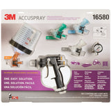 3M 16580 Accuspray ONE Spray Gun System with Standard PPS, 22 oz, 4 Atomizing Heads (7100099202) - 2