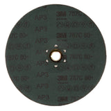 3M 787C Fibre Disc, TN Quick Change, Precision Shaped Ceramic, 80+, Orange, 7 in (7100099279) (100 Pack) - 5