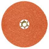 3M 787C Fibre Disc, TN Quick Change, Precision Shaped Ceramic 36+, Orange, 4-1/2 in (7100099291) (100 Pack)
