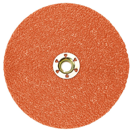 3M 787C Fibre Disc TN Quick Change, Precision Shaped Ceramic 36+, Orange, 5 in (7100099292) (100 Pack)