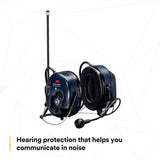 3M MT73H7B4D10NA PELTOR WS LiteCom PRO III Neckband Headset with Built-In Two-Way Radio and Bluetooth (7100099581) - 7