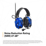 3M MT73H7F4D10NA-50 Intrinsically Safe-Headband, Royal Blue, One Size Fits Most (7100099585) - 3