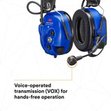 3M 7100099585 Intrinsically Safe-Headband, Royal Blue, One Size Fits Most - 4