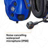 3M 7100099585 Intrinsically Safe-Headband, Royal Blue, One Size Fits Most - 5