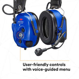 3M MT73H7F4D10NA-50 Intrinsically Safe-Headband, Royal Blue, One Size Fits Most (7100099585) - 6