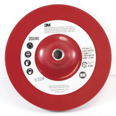 3M 9145CP Hook and Loop Disc Pad Holder, 4-1/2 in x 7/8 in Center Post 5/8 in-11 Internal (7100101156) (10 Pack)