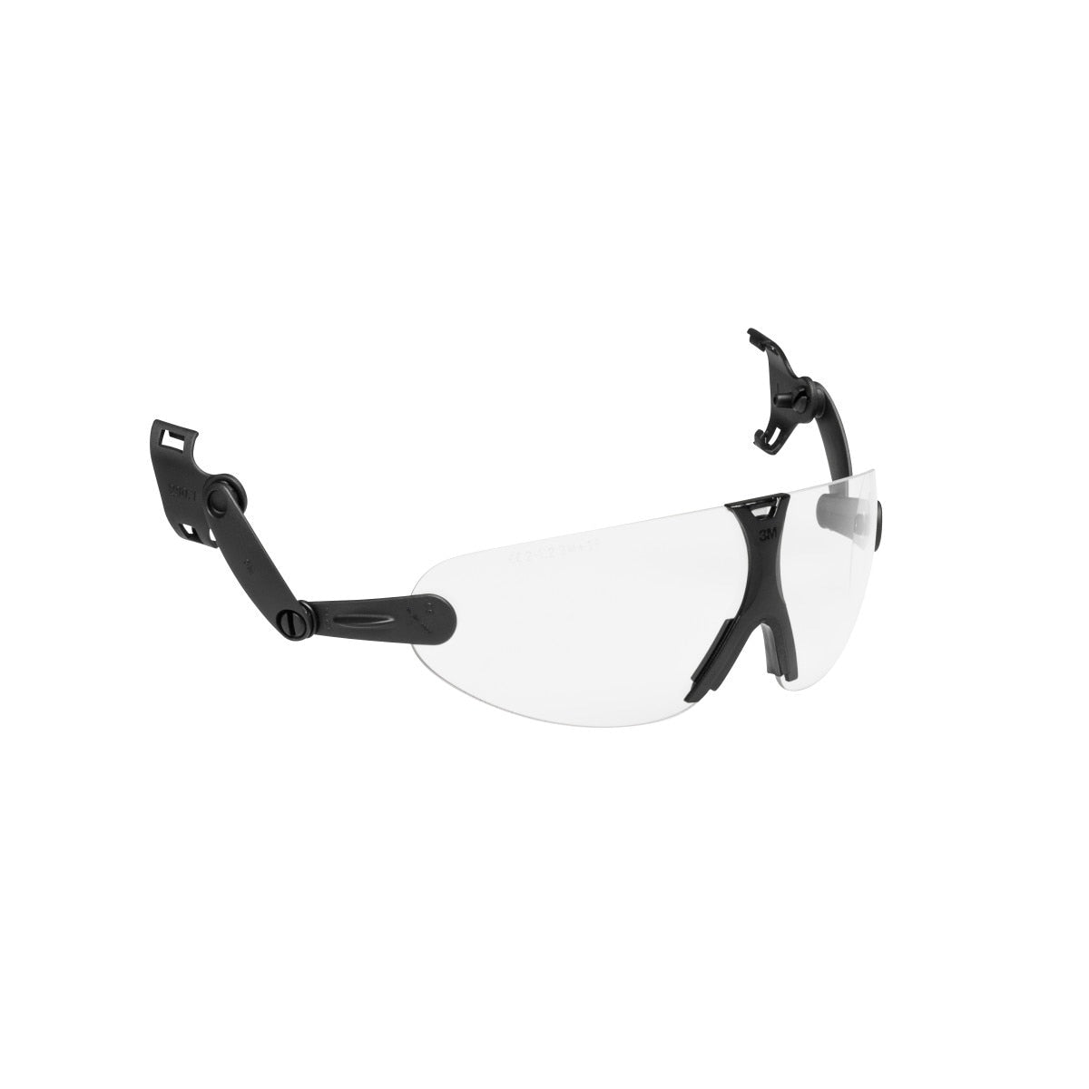 3M V901 Integrated Protective Eyewear, ANSI Z87, Clear Anti-Fog Lens, Attaches to Hard Hat Suspension (7100101916) (20 Pack)